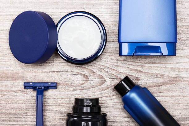 istock Skin care cosmetics for men 881712410