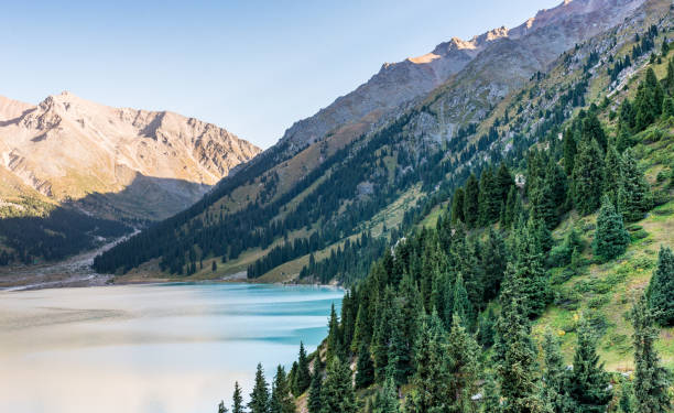 istock Blue mountain lake in Kazakhstan 881716006