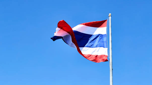 istock National flag of Thailand 881725722