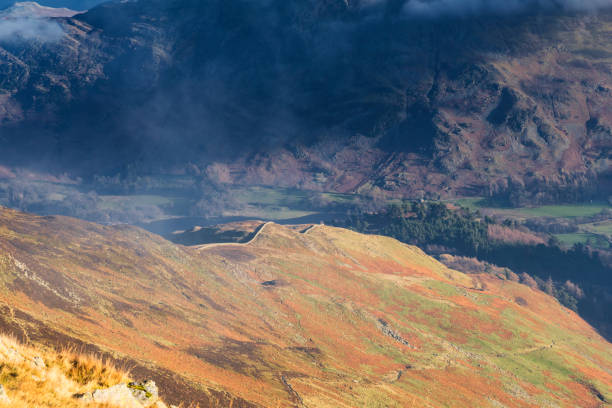 istock Autumn colors on a hill in the Lake District 881728496