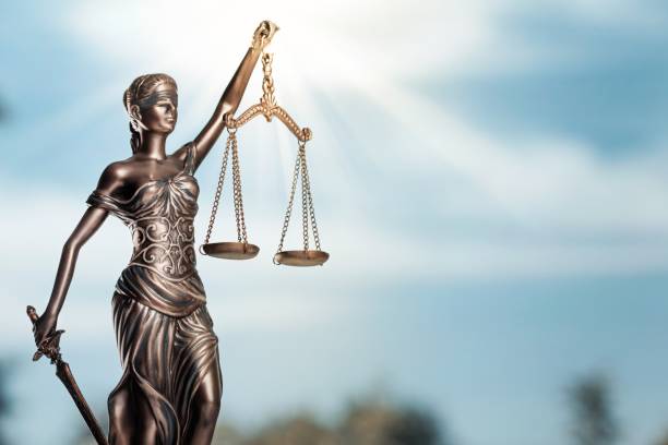 Justice. Themi symbol of justice, close-up view equal arm balance photos stock pictures, royalty-free photos & images
