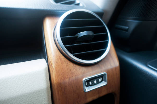 istock Air conductor in the car . conditioner grille 881758338