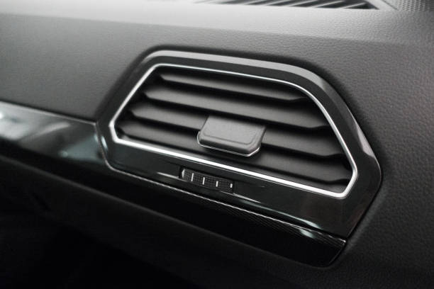 istock Air conductor in the car . conditioner grille 881758682