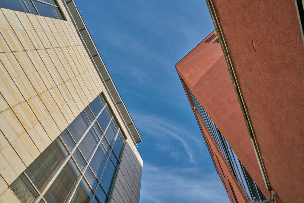 istock Modern office buildings in Dresden 881769488