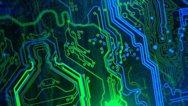 istock Green and Blue Motherboard Technology. 881770594