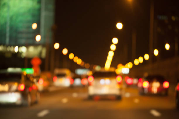 istock Traffic jams in the city - rush hour soft focus and over blurry 881781372