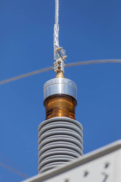 istock Oil Filled Electric Substation Insulator Component 881814750