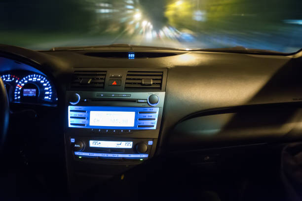 istock car moving on highway at night 881818732