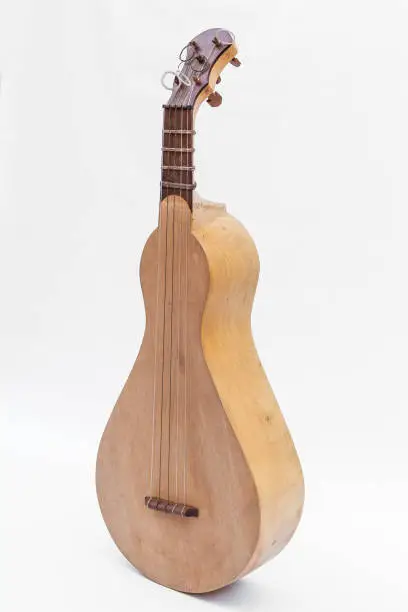 Photo of Viola de Cocho - Brazilian typical instrument, National Heritage of Mato Grosso State - Brazil