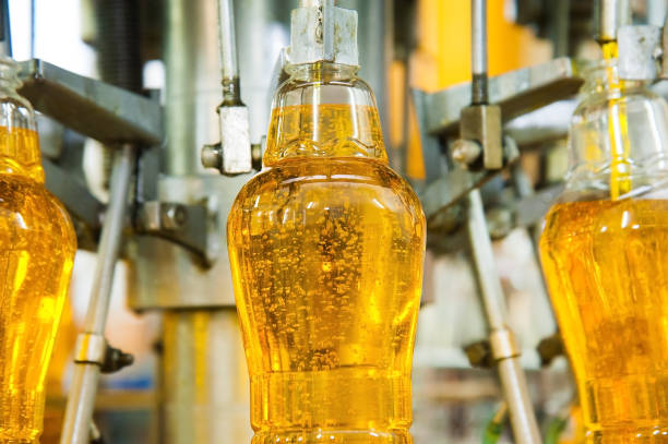 istock Vegetable oil production plant 881834648