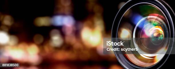 Camera Lens Stock Photo - Download Image Now - Camera - Photographic Equipment, Lens - Optical Instrument, Focus - Concept