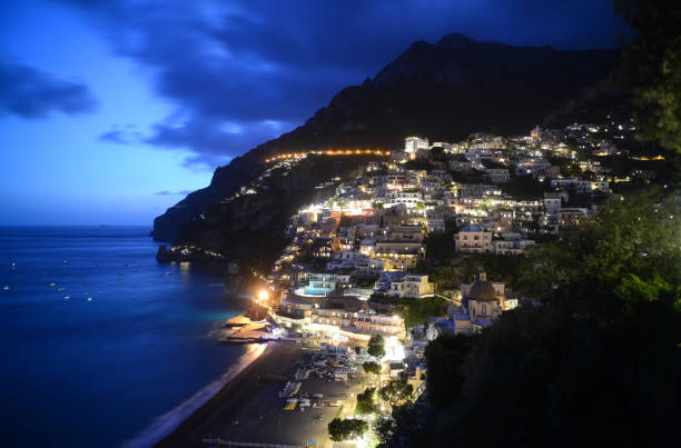 istock Positano by night, Italy 881838846