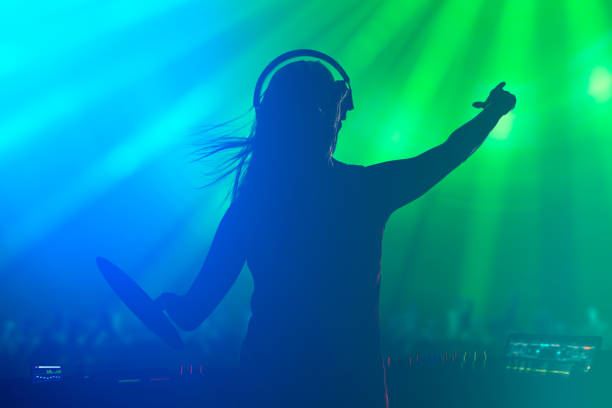 istock Charismatic disc jockey at the turntable. 881848798