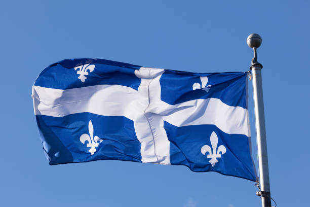 istock Flag of Quebec, Canada 881848808