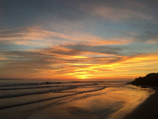 istock The Skies Above Carpinteria State Beach at Sunset 881849226