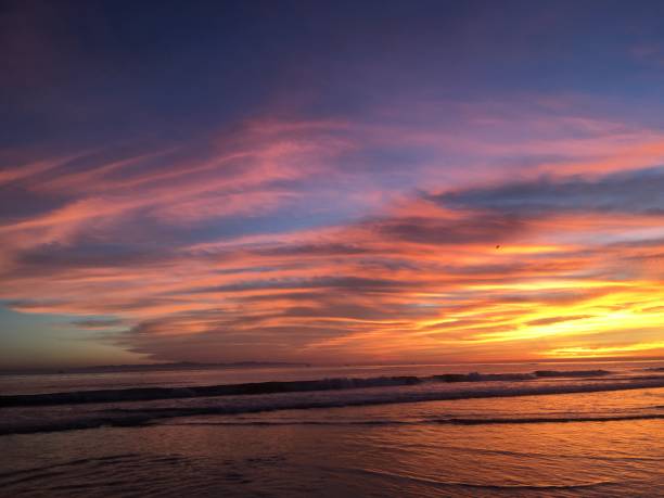 istock The Skies Above Carpinteria State Beach at Sunset 881849800