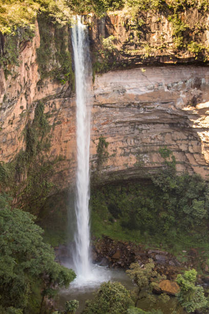 istock Veu de Noiva Fall at Chapada dos Guimaraes - Mato Grosso - Brazil 881872620