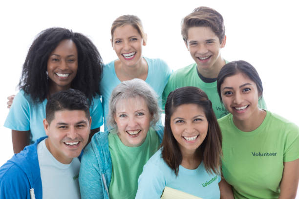 istock Group of diverse volunteers 881881470