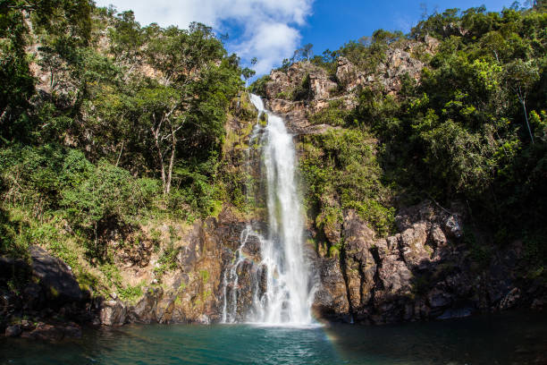 istock Serra Azul Waterfall - Nobres - Mato Grosso - Brazil 881885224