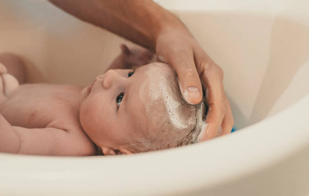 istock Hygiene and care for baby. 881886194