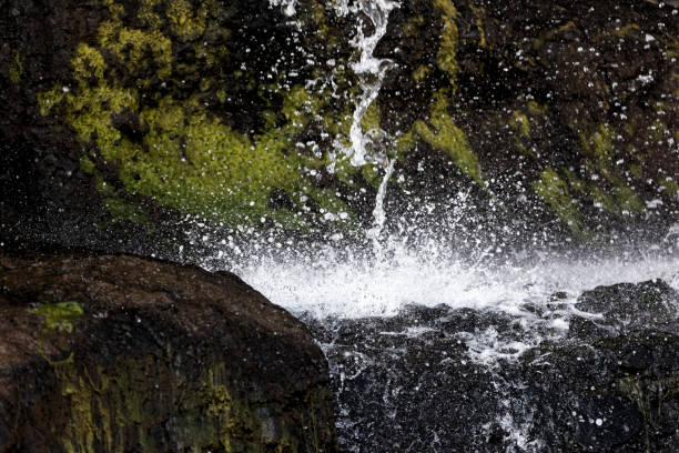水の滝の詳細 - africa rain east africa ethiopia ストックフォトと画像