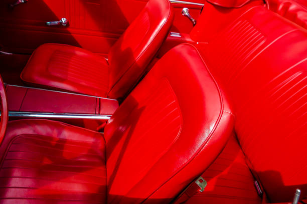 istock Detail from restored vintage Camaro 881923864