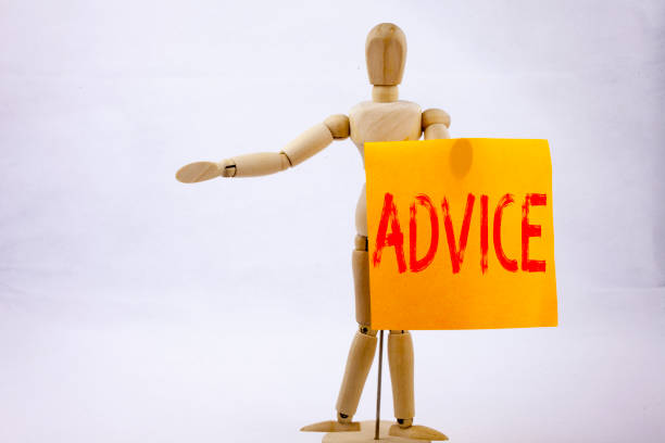istock Conceptual hand writing text caption inspiration showing Advice Business concept for Suggestion guidance concept written on sticky note sculpture background with space 881953194