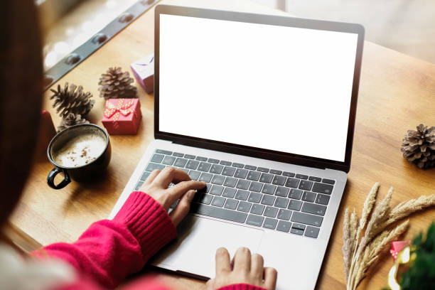 istock Woman freelancer is working on a new project on laptop computer. 881962678