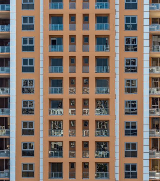 istock Front of modern building, residential or hotel 881984202