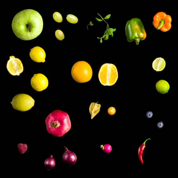 fruits, gooseberry, cinnamon on the table
