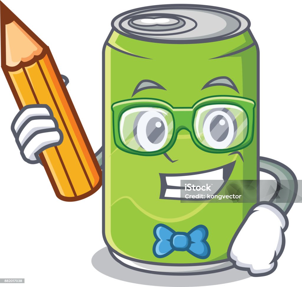 Student Soft Drink Character Cartoon Stock Illustration - Download Image  Now - Carbonated, Clip Art, Emoticon - iStock