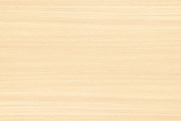 ベージュ色のウッド テクスチャ背景 - 木目 ストックフォトと画像