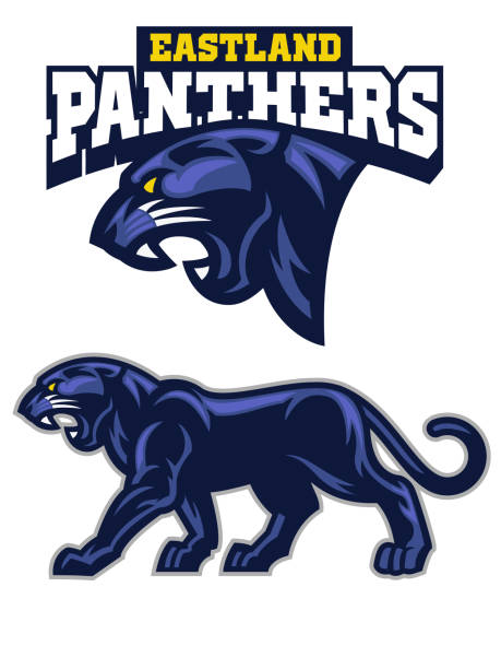 vector of Black Panther mascot