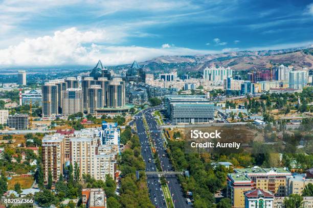 Almaty City View Stock Photo - Download Image Now - Almaty, Kazakhstan, City