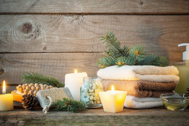 istock spa treatments on wooden background 882070474