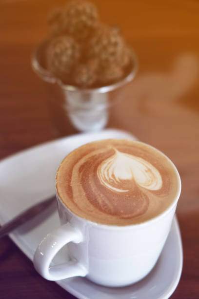 istock Vintage of hot coffee. 882071002