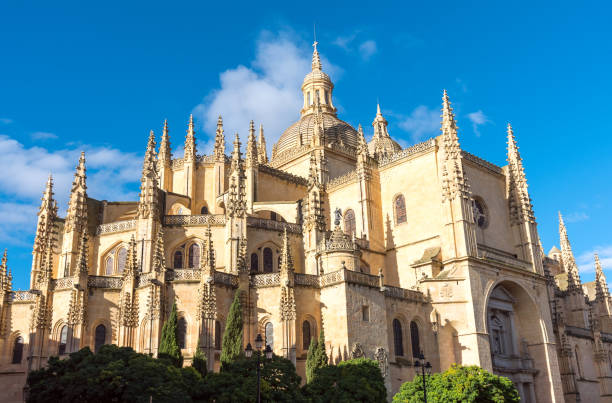 istock The imposing cathedral of Segovia 882074036