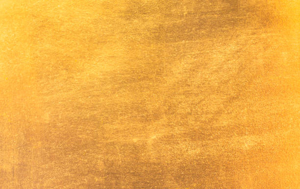 istock Shiny yellow leaf gold foil texture background 882079554
