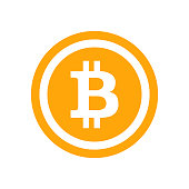istock Blockchain Bitcoin Icon Symbol - Vector 882085928