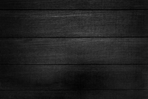 istock Black wood texture background.Black plank wood texture 882088720
