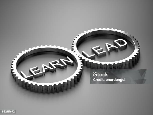 Lead And Learn Concepts Stock Photo - Download Image Now - Leadership, Development, Learning