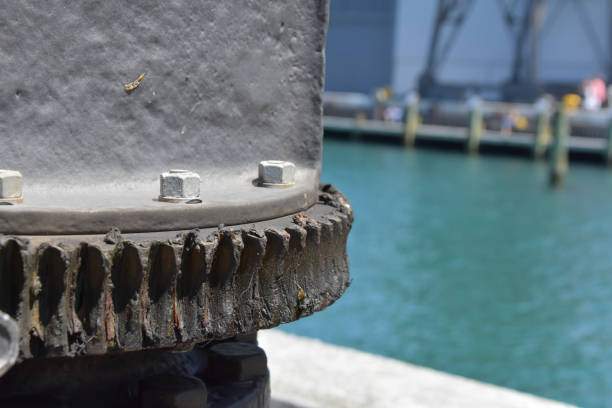 istock Vintage winding gear teeth 882128770