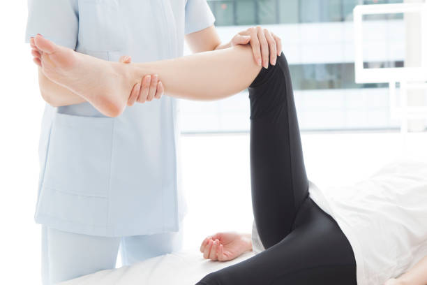 istock There are women undergoing foot treatment. 882141246