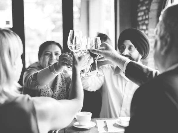 istock Business People Dining Together Concept 882141768