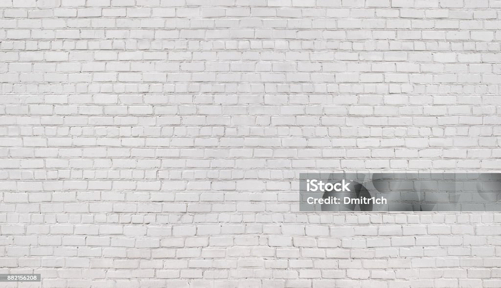 white brick wall, texture of whitened masonry as a background grunge white brick wall, whitewashed brickwork background White Color Stock Photo