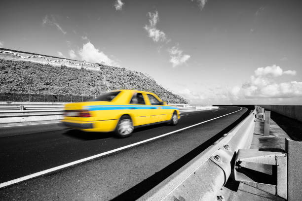 traffic on a two lane highway, Madeira