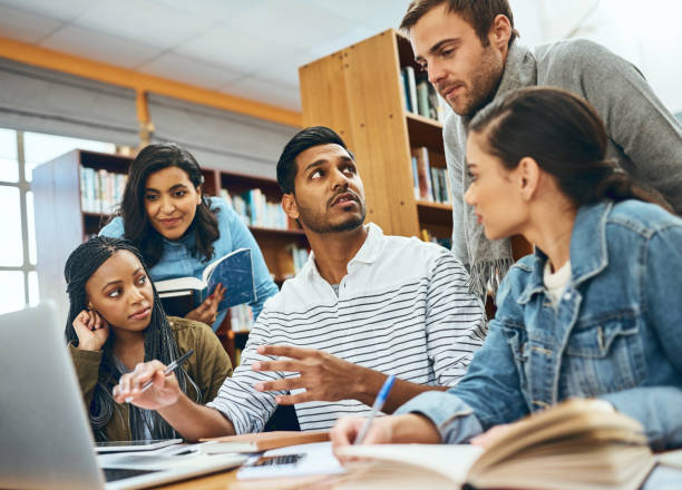 istock He's helping them prep for exams 882215390