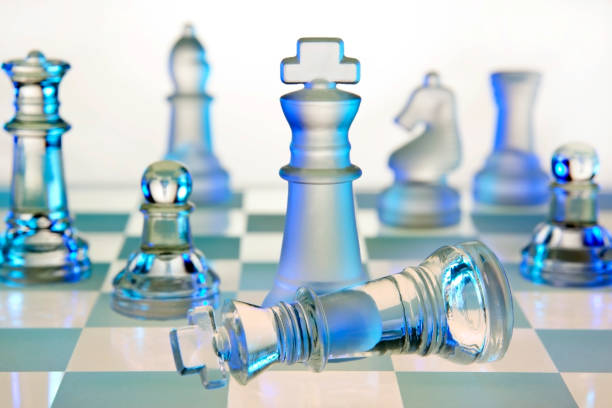 istock Checkmate - Chess - a board game of strategic skill for two players 882216404