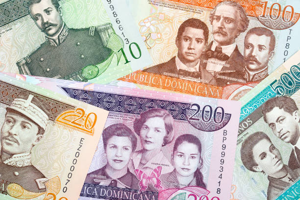 istock Dominican money, a background 882221460