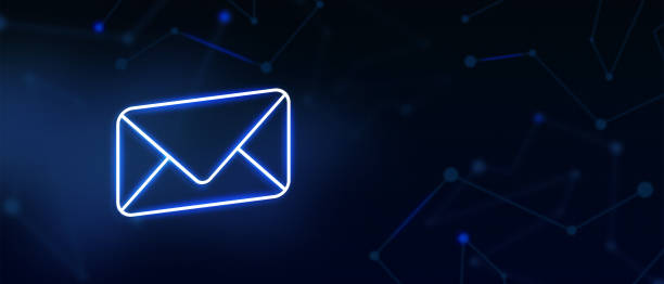 istock email contact, communication, web landing page, cover page, background 882222408